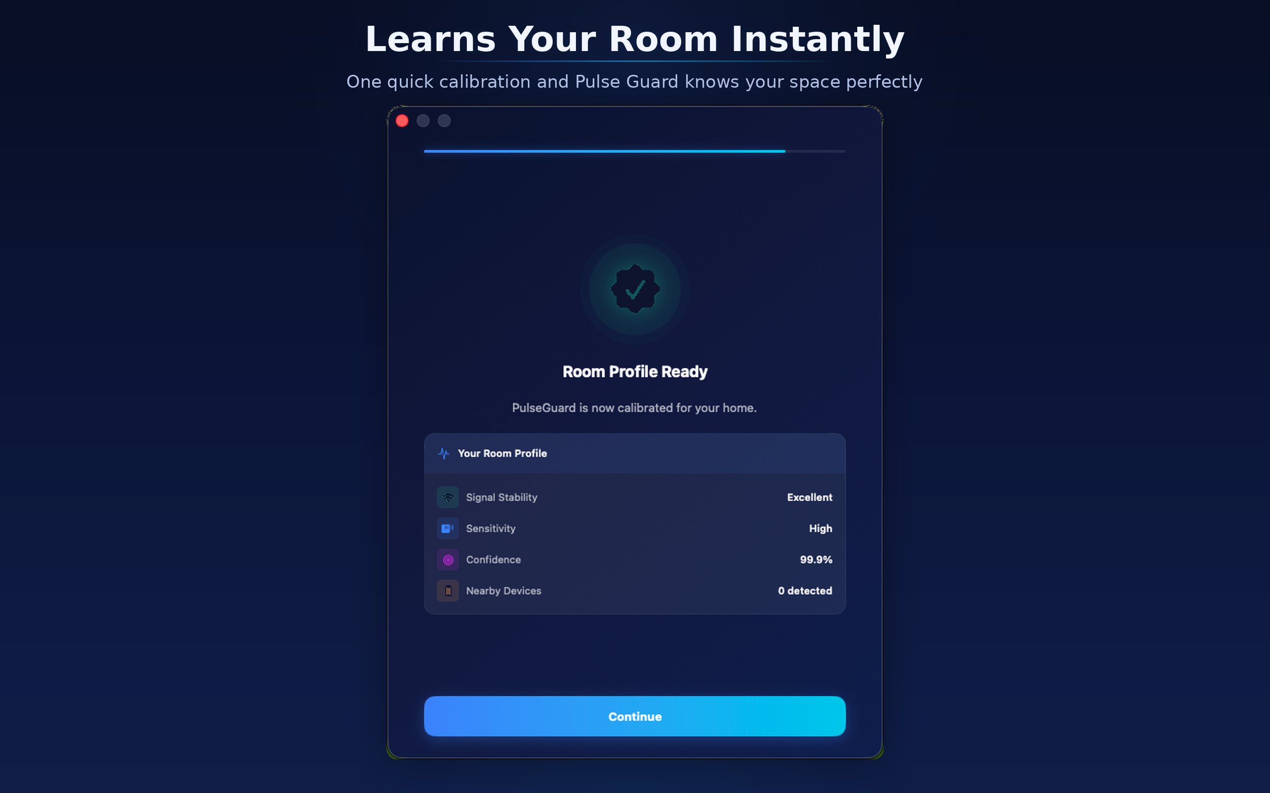 Pulse Guard calibration