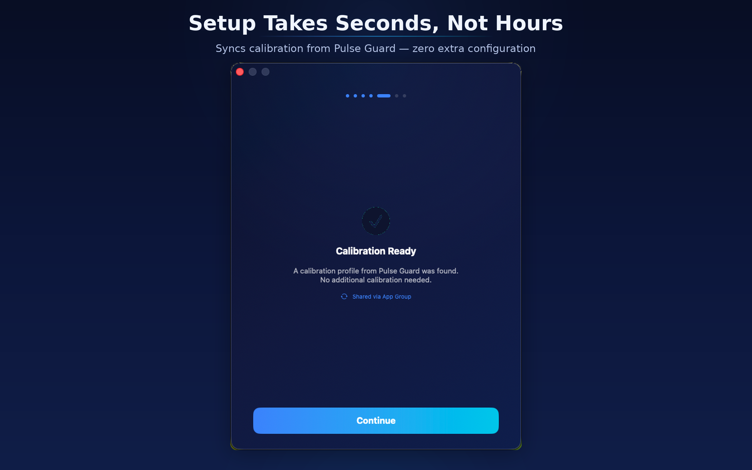 Pulse Home Calibration