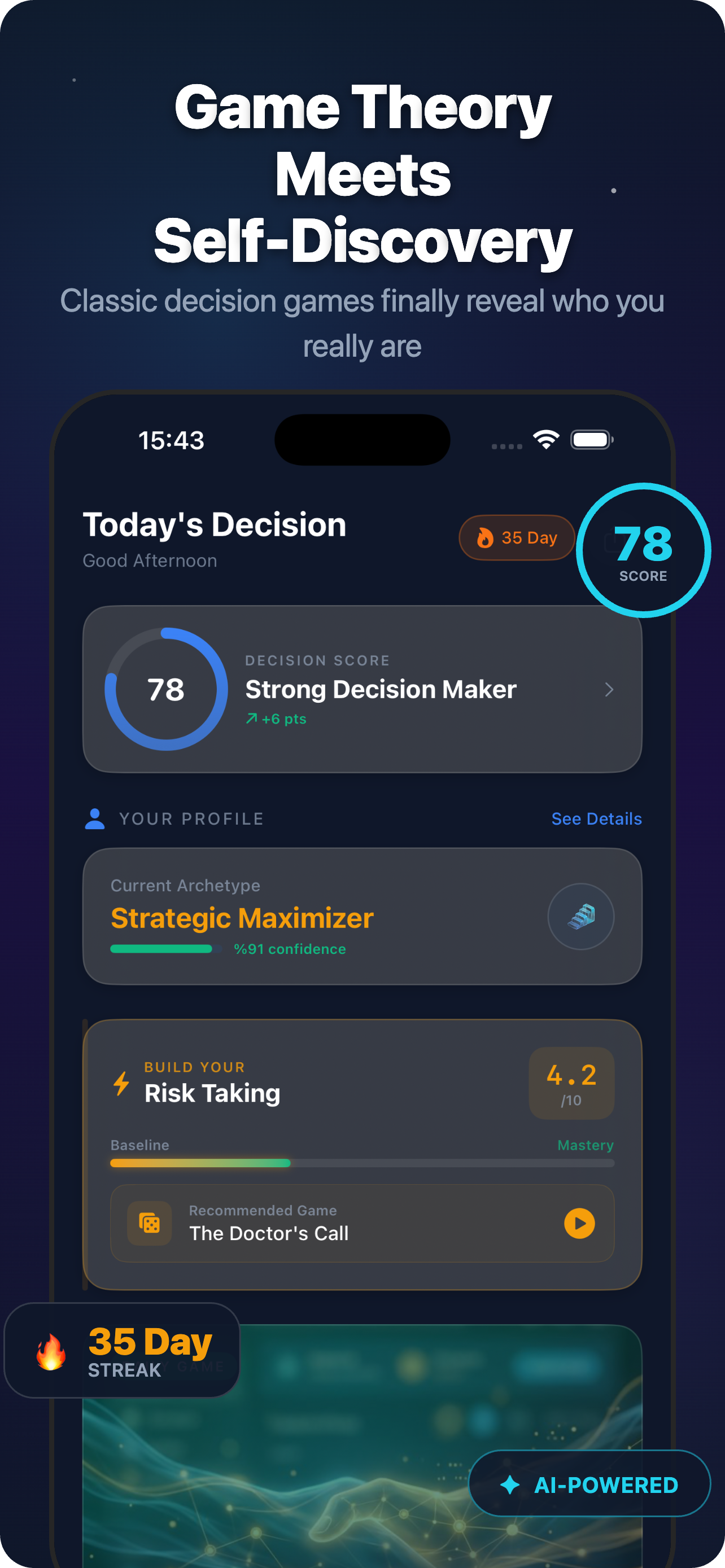 MindType game theory