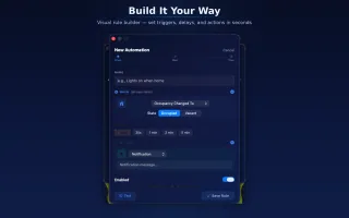 Pulse Home rule builder
