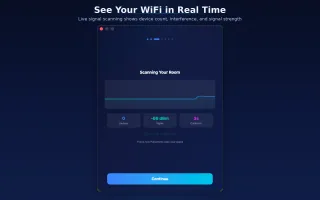 Pulse Home scanning