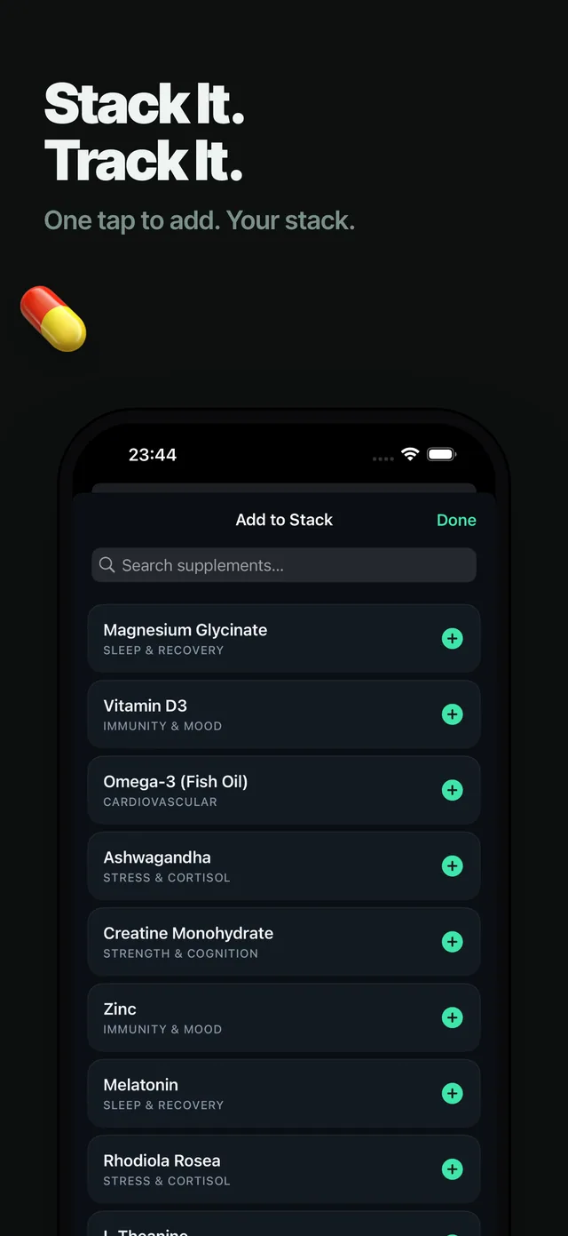 SuppLab screenshot